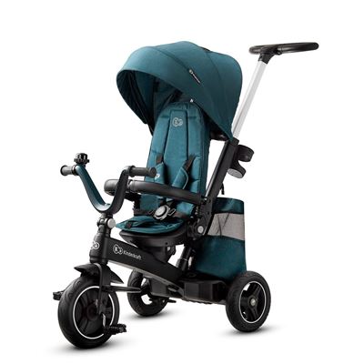 Triciclo Infantil Bidireccional Easytwist De Kinderkraft Midnight Green