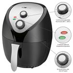 Freidora Sin Aceite por Aire Caliente Clatronic FR 3699 H, 3,6L, Termostato Temporizador 30m