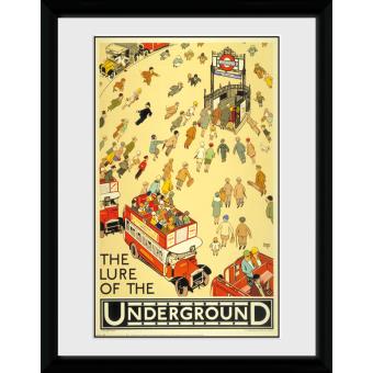 Fotografia enmarcada Transport For London Lure Of The Underground 50x70cm
