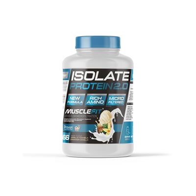 Proteina Isolada Cfm 2kg - Musclefit Musclecult Creación De Músculo Vainilla Y Canela