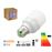 3 x Bombillas LED 5W rosca E27 luz 6000K blanco frío SENSOR_1