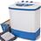 Mini lavadora 4, 5 kg con centrifugadora 3, 5 kg, Blanco_1