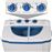 Mini lavadora 4, 5 kg con centrifugadora 3, 5 kg, Blanco_3