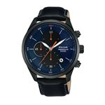 Reloj Pulsar casual reloj para Hombre Analógico de Cuarzo con brazalete de Piel de vaca PM3105X1