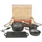 Juego de cocina de camping Esschert Design, 7 piezas FF240