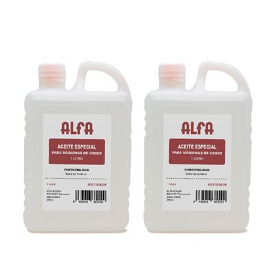 Aceite Especial Para Máquinas De Coser Alfa Gris