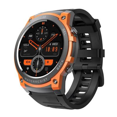 Smartwatch Oem Dm55 - Naranja, 1.43 "" , Batería 400 Mah