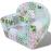 Sillón para niños con estampado de flores_0