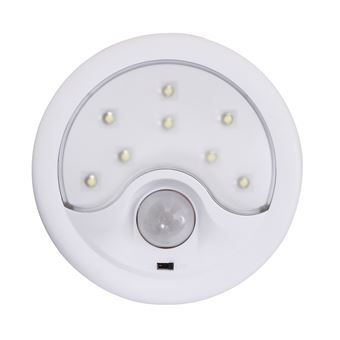 Detector de movimiento infrarrojo Garza Power con LED blanco