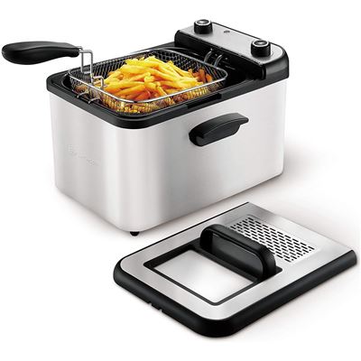 Freidora Rectangular 4,2 Lt Grunkel Maxifrypro