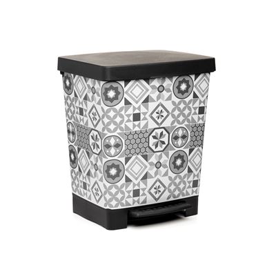 Cubo De Basura De Cocina Tatay Cubik Deco Hydraulic 23 L - 10205.00