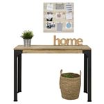 Consola - Recibidor Bristol estilo industrial vintage – 39x110x75 cm