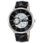 Reloj Pulsar classic reloj para Hombre Analógico de Automático con brazalete de Piel de vaca P8A003X1