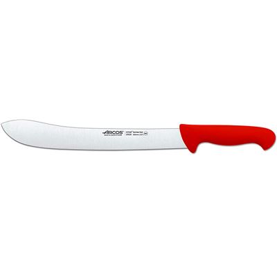 Cuchillo Carnicero Arcos 2900 Rojo Hoja 300 mm