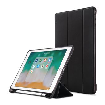 Funda PU a prueba de golpes para su Apple iPad air/air2/pro9.7/new Apple iPad 9.7"" (2017/2018) - Negro Wisetony - 1