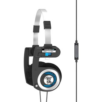 Auriculares con Cable Koss Porta Pro Negro Miicrófono para Llamadas - 1