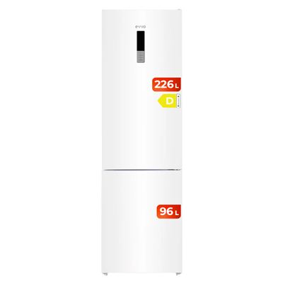 Frigorífico Combi Evvo F55 322l Blanco D