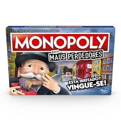 Juego De Mesa Hasbro Monopoly Para Maus Perdedores Versión En Portugués
