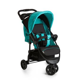 HAUCK Citi Neo II Cochecito de bebé Caviar / Aqua - 3 ruedas