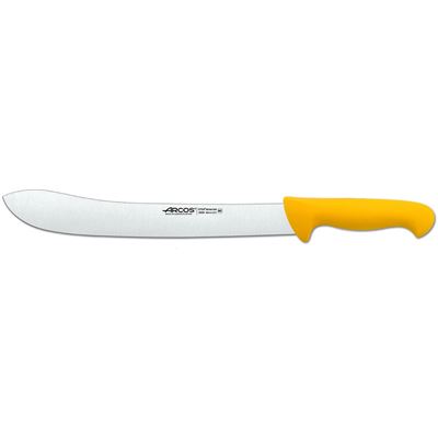 Cuchillo Carnicero Arcos 2900 Amarillo Hoja 300mm