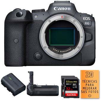 Canon EOS R6 Mark II + 2 SanDisk 256GB Extreme PRO UHS-II 300 MB/s + 1  Canon LP-E6NH