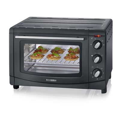 Minihorno Severin TO 2067 1.500W 20L Negro