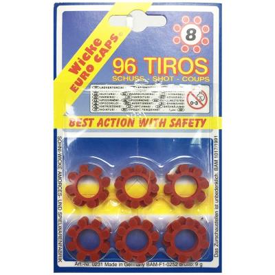 Blister De 12 Discos De 8 Tiros /Fulminante/