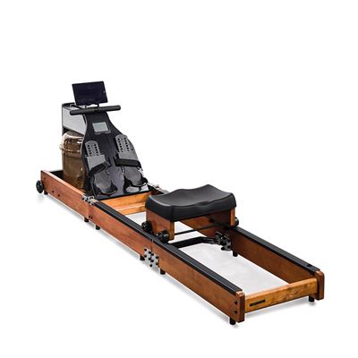 Máquina De Remo Kingsmith Wr1, Resistencia Por Agua, App, Plegable 3 Partes Madera