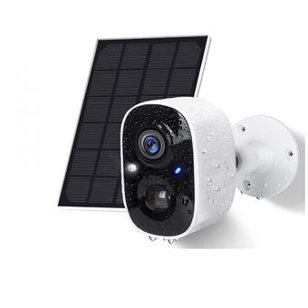 Smartek Vision Cámara Vigilancia WiFi Smartek SMTK-QTQ89 Exterior con Panel Solar ...