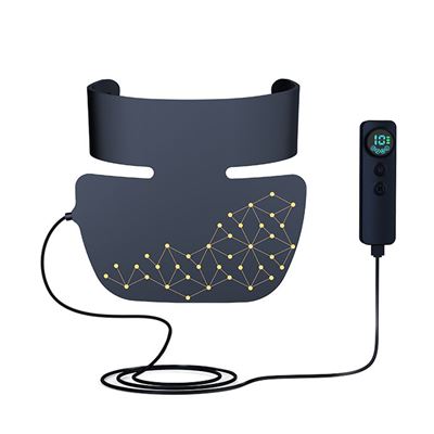 Máscara Para El Cuello Dam De Tratamiento De Luz Led Con 4 Colores Negro