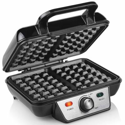 Gofrera Tristar Wf-2195 Negra 1000 W Para 2 Gofres