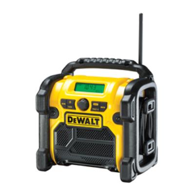 Dewalt Dcr019-qw Portátil Negro, Amarillo Radio