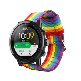 Pulsera para Xiaomi AMAZFIT Stratos 3 / 2 / / Pace, Correa Nailon 22mm Colores Orgullo Gay LGTBI - Accesorio smartwatch - Los mejores precios | Fnac
