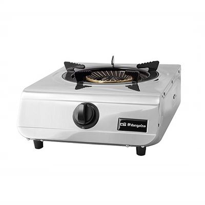 Hornillo A Gas Orbegozo Fo 1710, Inox, 1 Fuego