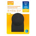 Detector de movimiento infrarrojo Garza Power mini de pared negro