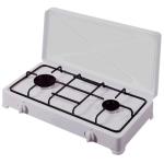 Placa de gas Vitrokitchen 200BB hobs 2 Zonas 60cm Blanco