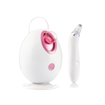 Pack Sauna Facial Eléctrica Y Limpiador Facial Eléctrico De Puntos Negros Innovagoods