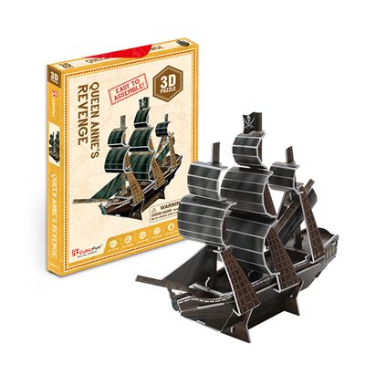 Puzzle 3d Barco Pirata. Dam Multicolor