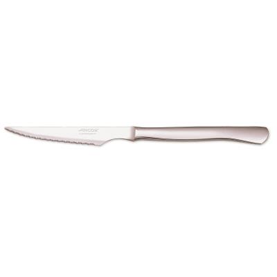 Cuchillo Chuletero Arcos De Mesa 702000 Monoblock De Una Pieza De Acero Inoxidable Hoja De 11 Cm En Caja