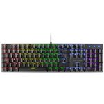 Teclado Gaming RGB Mars Gaming MK422 Negro, Switch Mecánico Rojo, Idioma Español