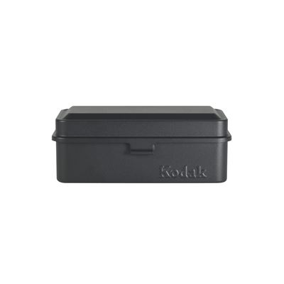 Estuche Kodak Película 120/135, 8/10 Rollos, Acabado Mate, Protección Polvo, Negro