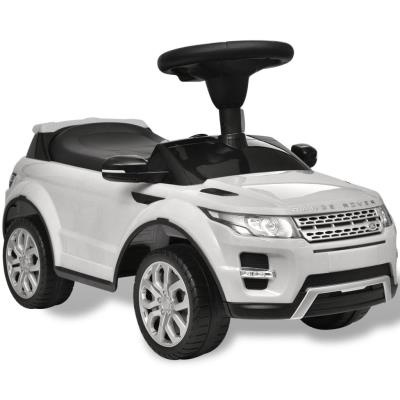 Coche de juguete blanco con música, modelo Land Rover 348 VidaXL