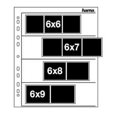 Hama Negative Sleeves, 60 - 70 Mm, Glassine Matt - Album De Foto / Protectores