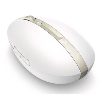Ratón HP Spectre 700 4YH33AA - Recargable - Blanco cerámico