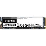 Discuro duro Kingston SSD KC2500, 500GB MVMe PCIe M.2, 3500r/2900w MB/s