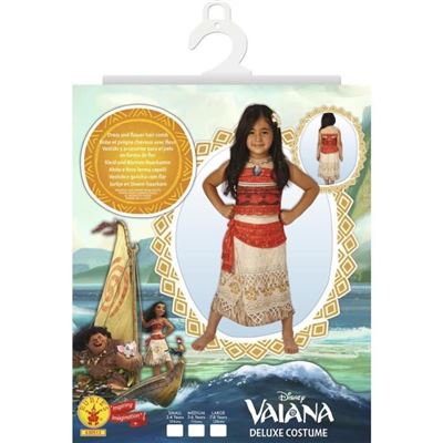 VAIANA Vaiana Deluxe Costume - Carnaval