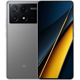 Móvil - XIAOMI POCO X6 Pro, Gris, 256 GB, 8 GB RAM, 6,67 , AMOLED