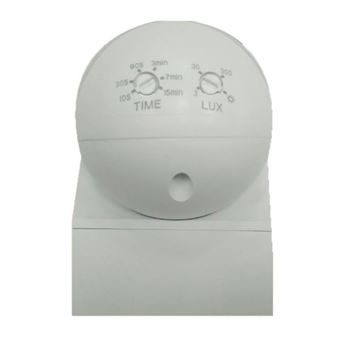 Detector de movimiento infrarrojos Garza Power de pared mini blanco