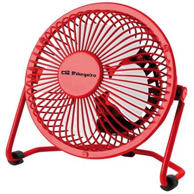Ventilador Sobremesa Orbegozo Pw1021 USB Rojo
