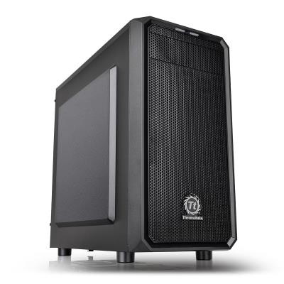 Thermaltake Negro Versa H15 - Caja De Ordenador (Micro-Tower, Pc, Spcc, 1X 120 Mm, Micro-Atx, Mini-Itx, )